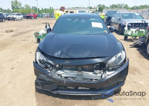 2019 Honda Civic Sport z USA, uszkodzony, nr VIN 2HGFC2F85KH585345